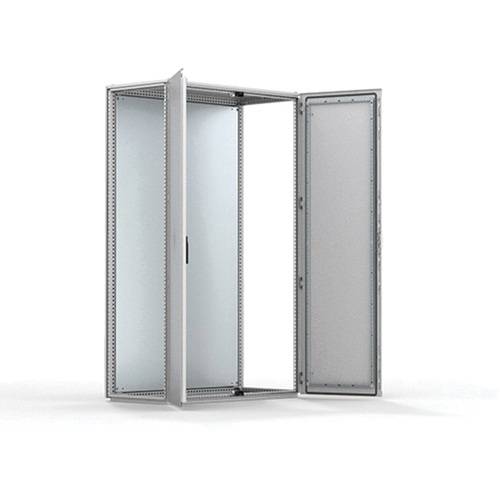 nVent HOFFMAN MCD18085R5 Combinable Version Double Door Modular Enclosure, 70.87 in L x 31-1/2 in W x 19.69 in D, NEMA 12/13 Rating, 14/16 ga Mild Steel