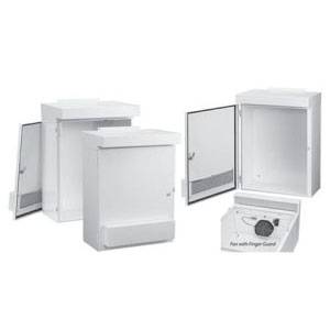 41 x 24 x 12, Hoffman WF25LP WeatherFlo® Vented Enclosure, NEMA 3R/IP32, Steel, 1-Door, Lift-Off Hinged