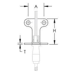 nVent HOFFMAN AU84X4024LUCLP Free-Stand Enclosure, x 40.24 in W x 24.13 in D, Type 4/Type 12/Type 3R NEMA Rating, Mild Steel