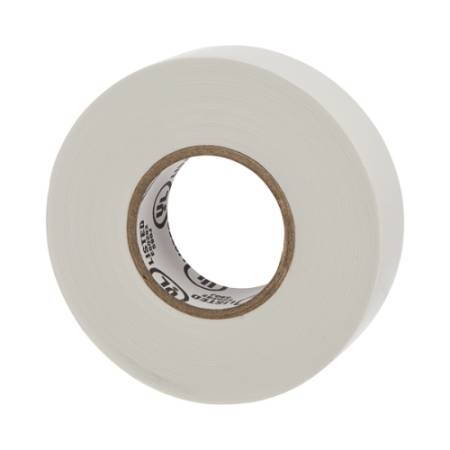 WarriorWrap WW-722-WT Select Electrical Tape, White, 3/4 In Width, 60 Ft Length, 7 Mil, 722 Series